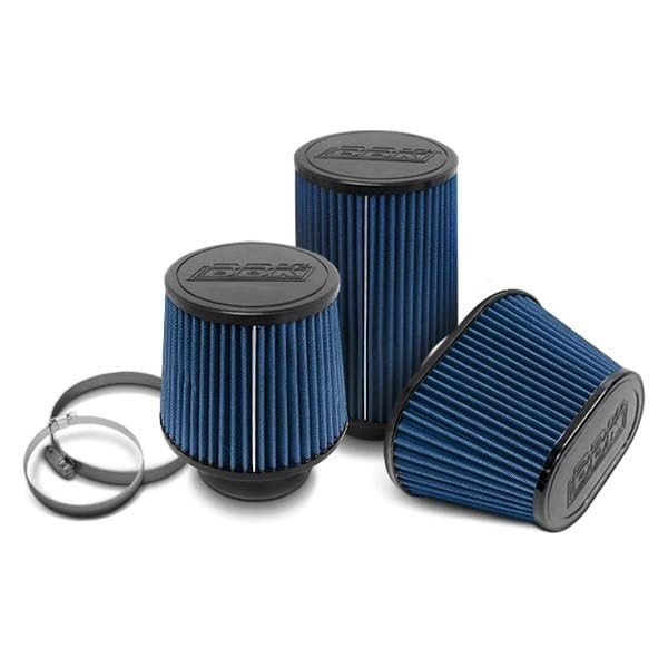 1741 BBK Cold Air Intake Replacement High Flow Washable Air Filter - Blue