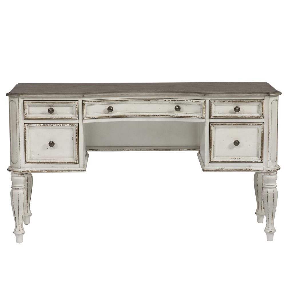 Magnolia Manor 3 Piece Vanity Set in Antique White