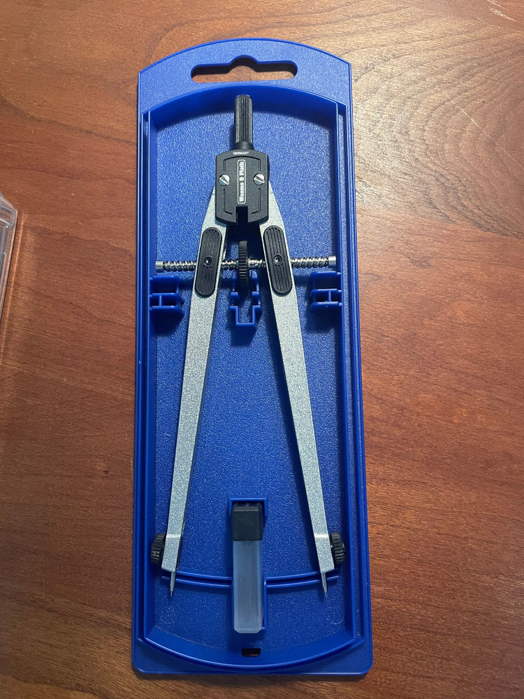 Weems & Plath Ultralight Dividers/Compass - Like New Condition