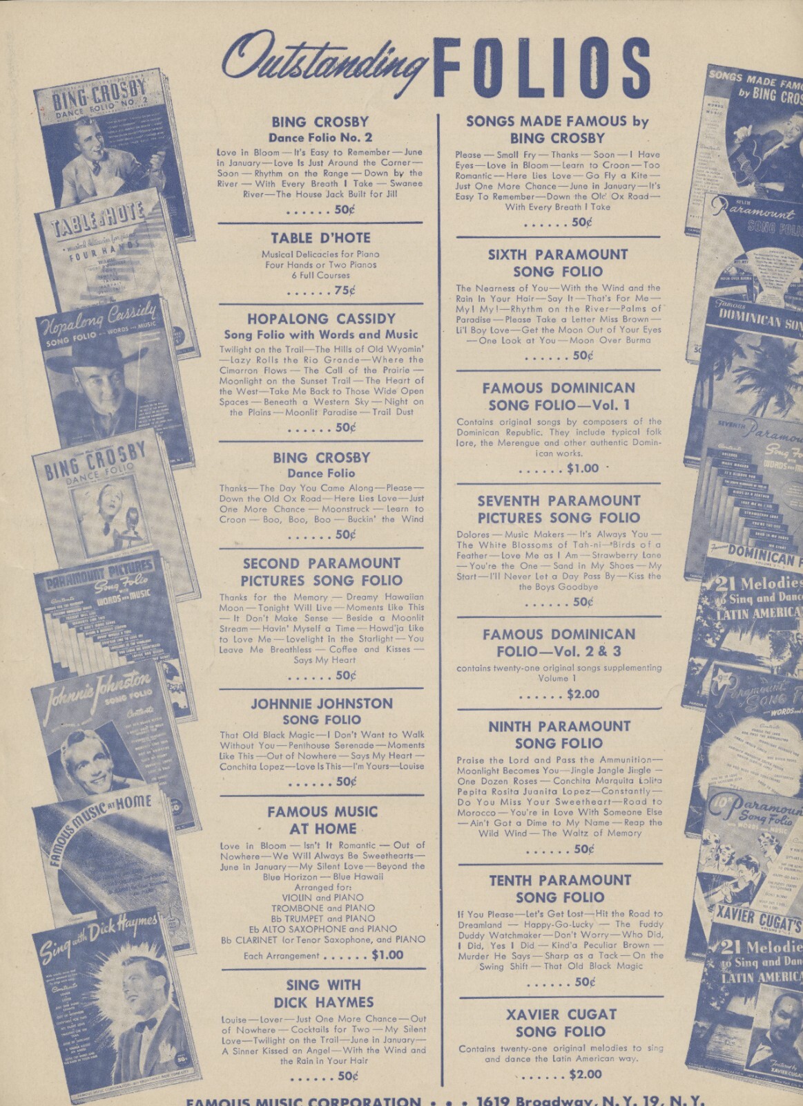 You Came Along (From Out of Nowhere) 1931 Vintage Sheet Music Paramount Famous