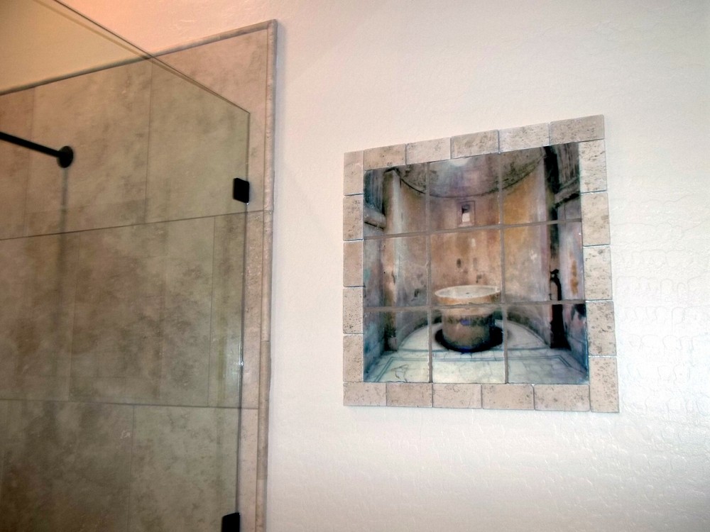 Art Pompeii Mural Ceramic Bath Backsplash Tile #102