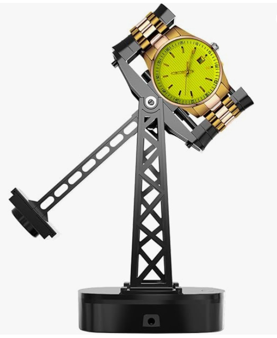 Watch Winder for Automatic Watches,Timer Shutdown Adjustable Self Winding Turner