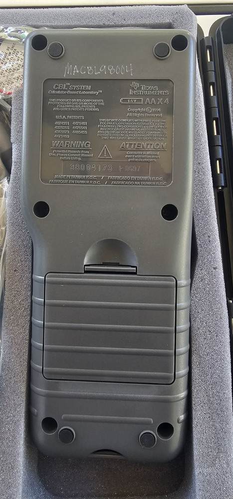 NEW Texas Instruments CBL System Laboratory Collecting Data Device WITH FLOPPY