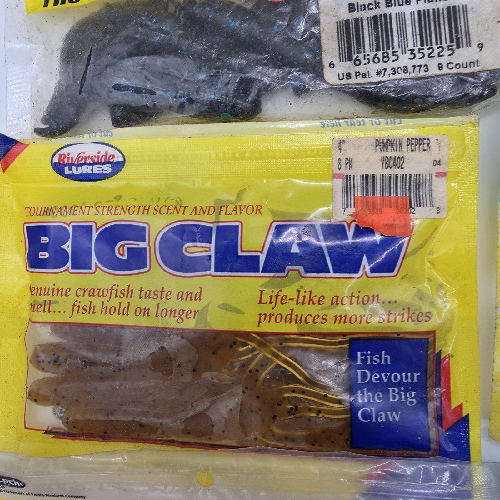 Large Fishing Lure Lot 50 pcs Mixed Brand Soft Plastic Baits