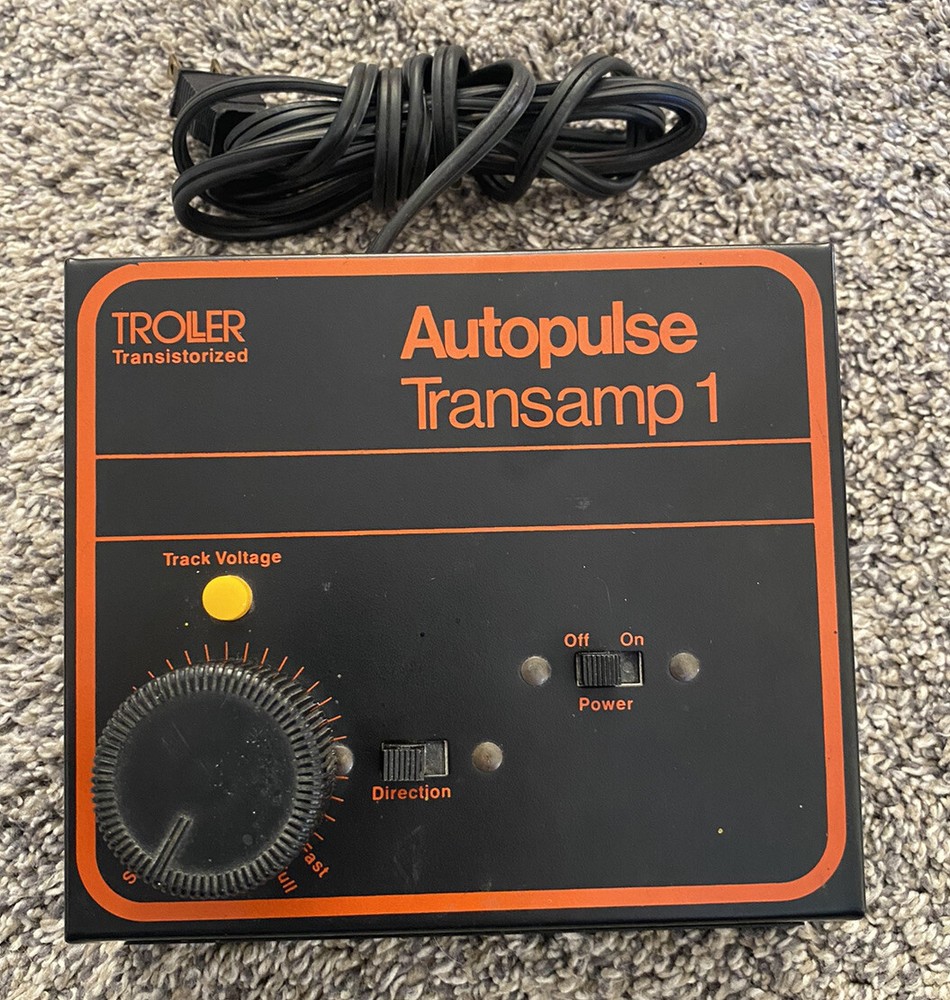 Troller Transistorized Autopulse Transamp 1 Model Railroad Power Pack Model 20