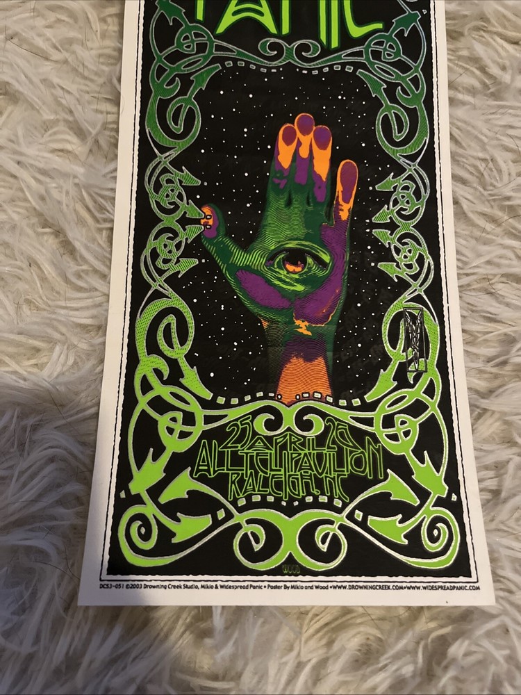 Widespread Panic Handbill Raleigh 2003