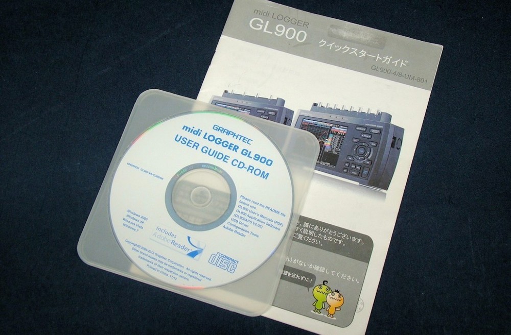 GRAPHTEC GL900 Date Midi Logger Handy Data Logger midi LOGGER