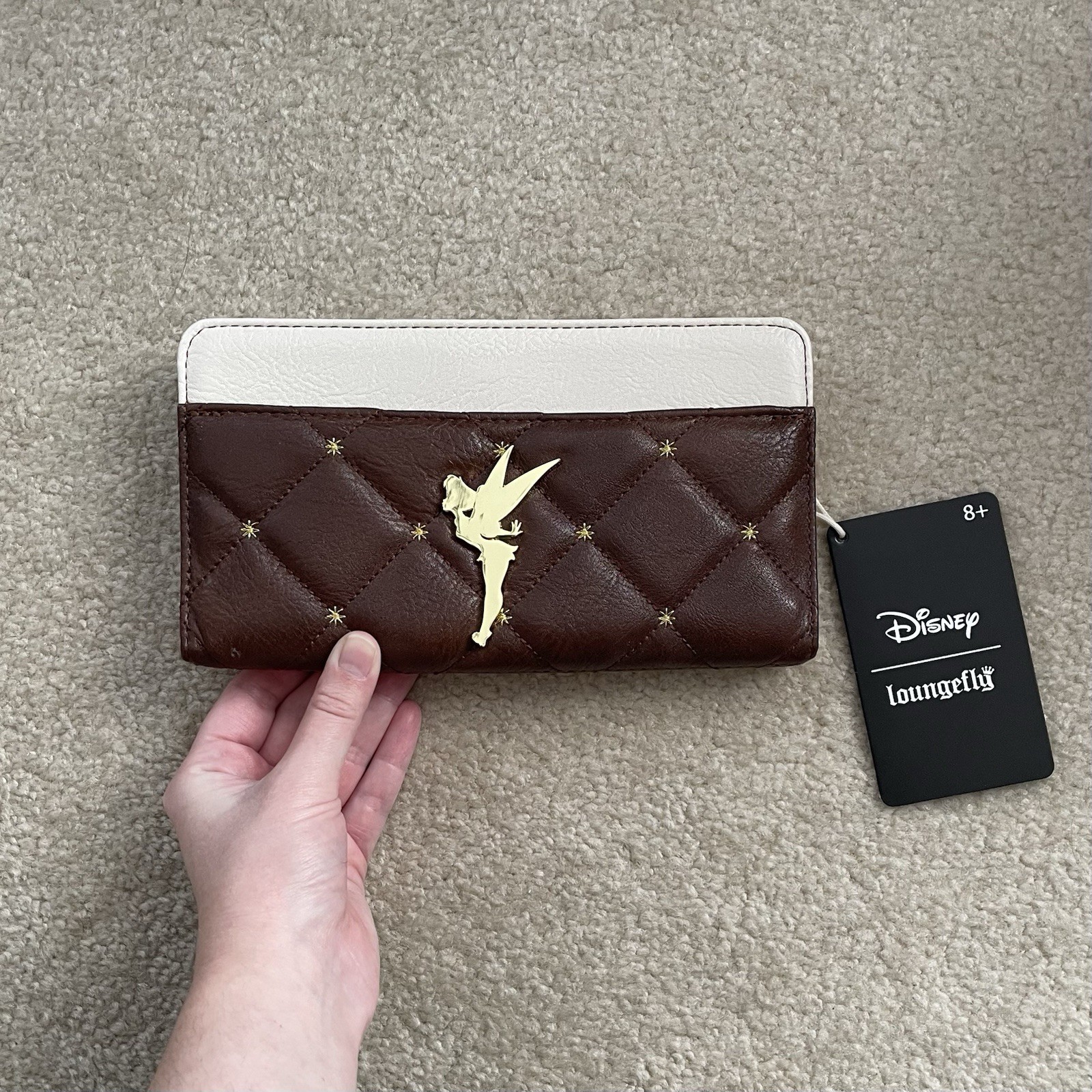 Loungefly Disney Peter Pan Tinker Bell Quilted Wallet