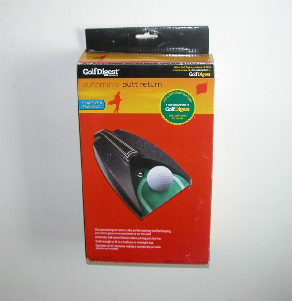 NEW NIP Golf Digest Automatic Putt Return