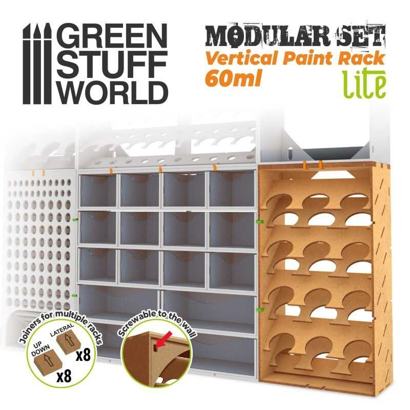 Green Stuff World Vertical Paint Organizer 60ml - LITE New