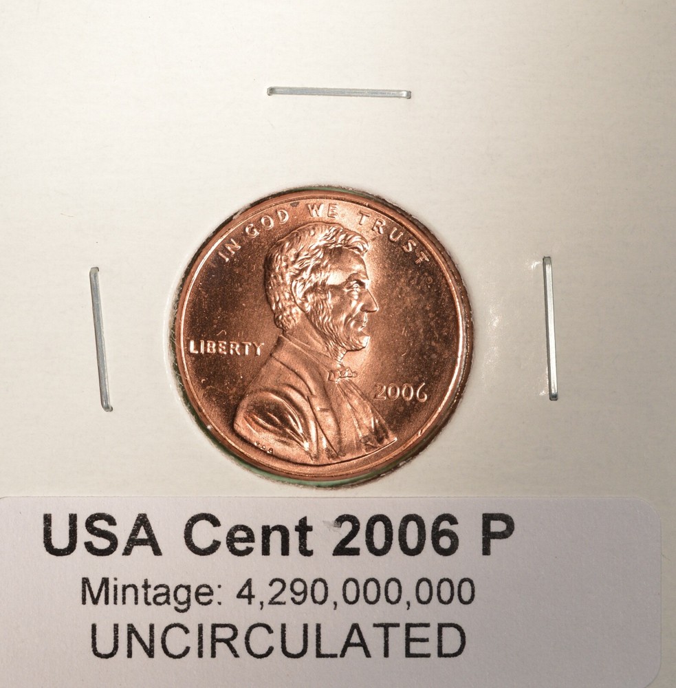 2006 P - USA Small Cent - UNCIRCULATED