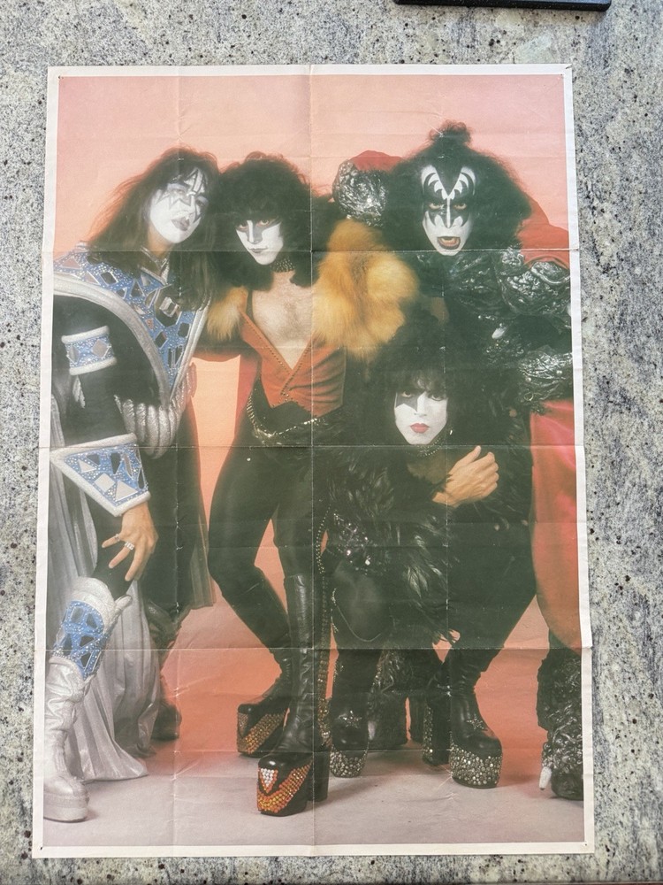 KISS 1981 MUZIEK PARADE MAGAZINE MP GENE PAUL ACE ERIC AUCOIN VINTAGE VERY RARE