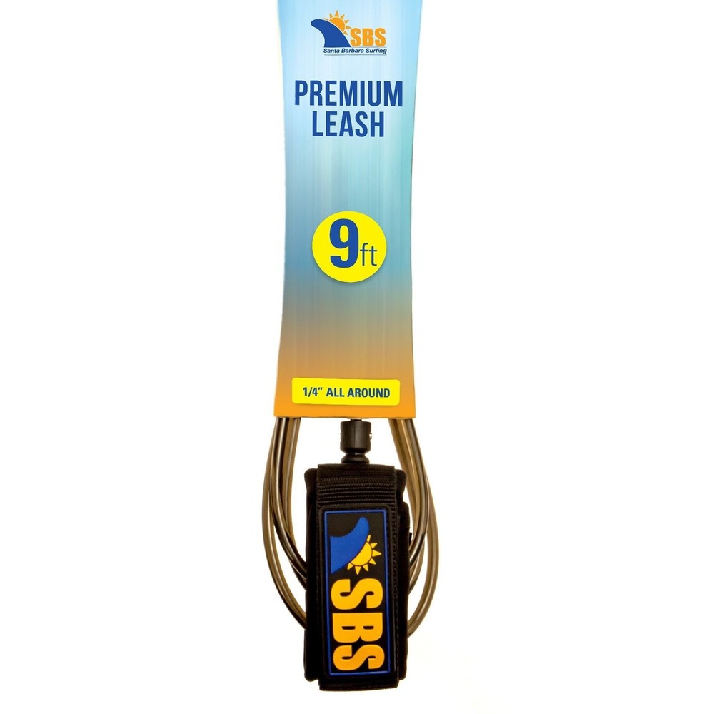 SBS 9ft Surf Leash for Longboard & Paddleboard