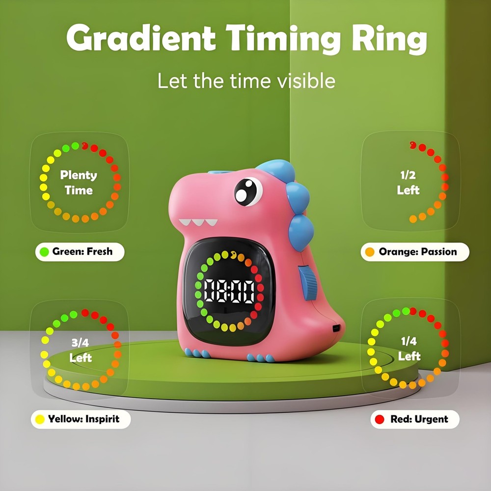 Doli Yearning Visual Timer for Kids, 99 Minute Digital Cute Kids Visual Timer...
