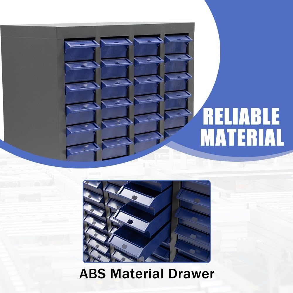 100 Drawers Bolt & Nut Storage Cabinet, Hardware Tool Organization Shelves