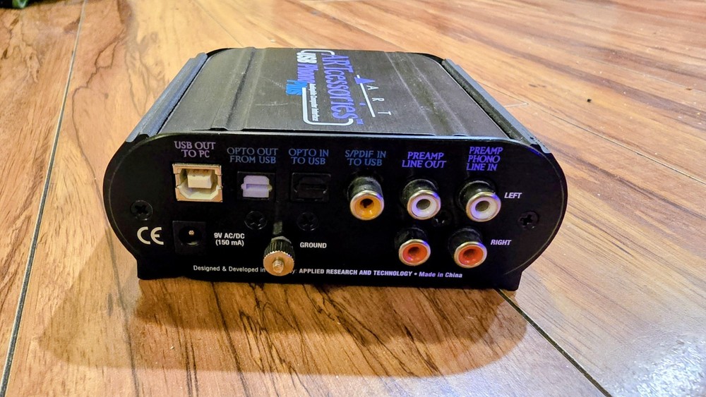 Art USB Phono Plus PS 2-Channel USB Interface