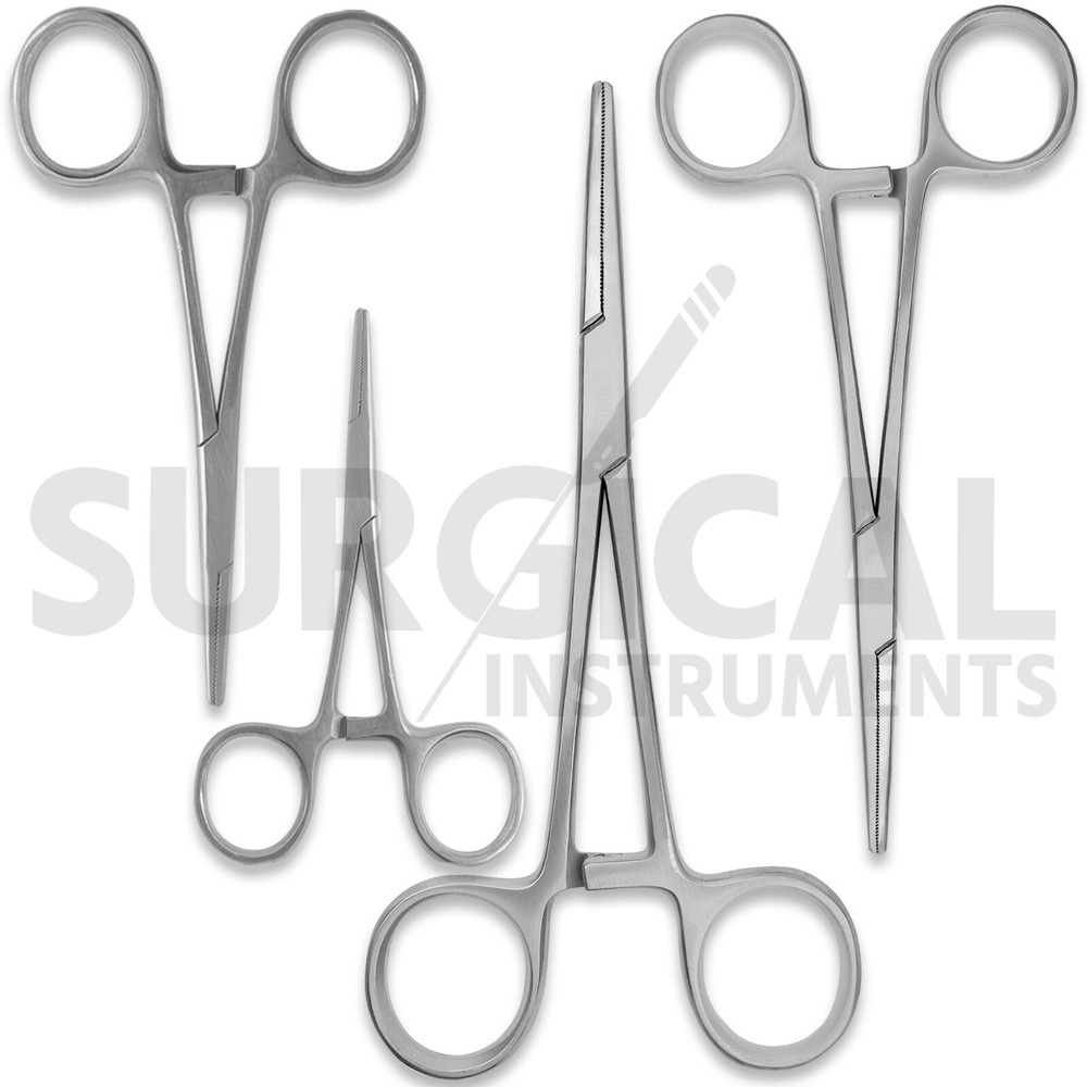 Ultimate Hemostat Set, 8 Pcs Ideal for hobby tool, electronics, KIT-4 German G