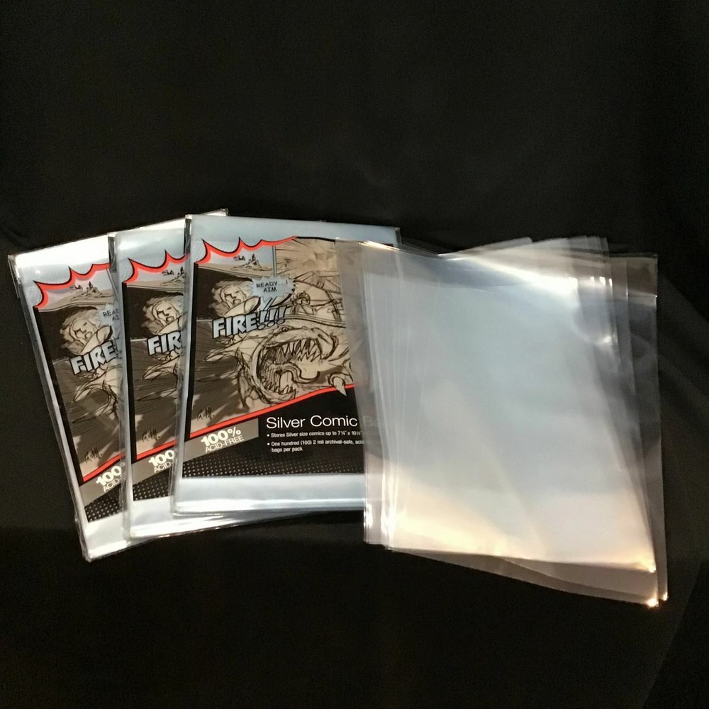 Ultra Pro Silver Comic Bags