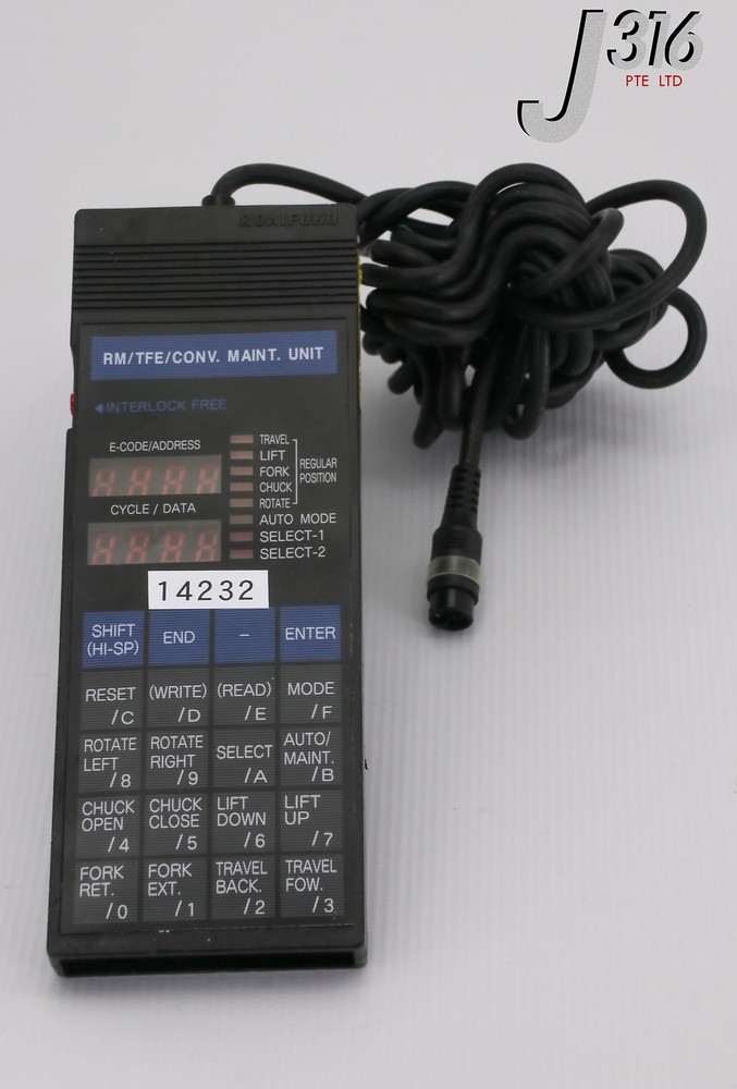 14232 DAIFUKU RM/TFE/CONV.MAINTENANCE UNIT CONTROLLER AGH8AA11