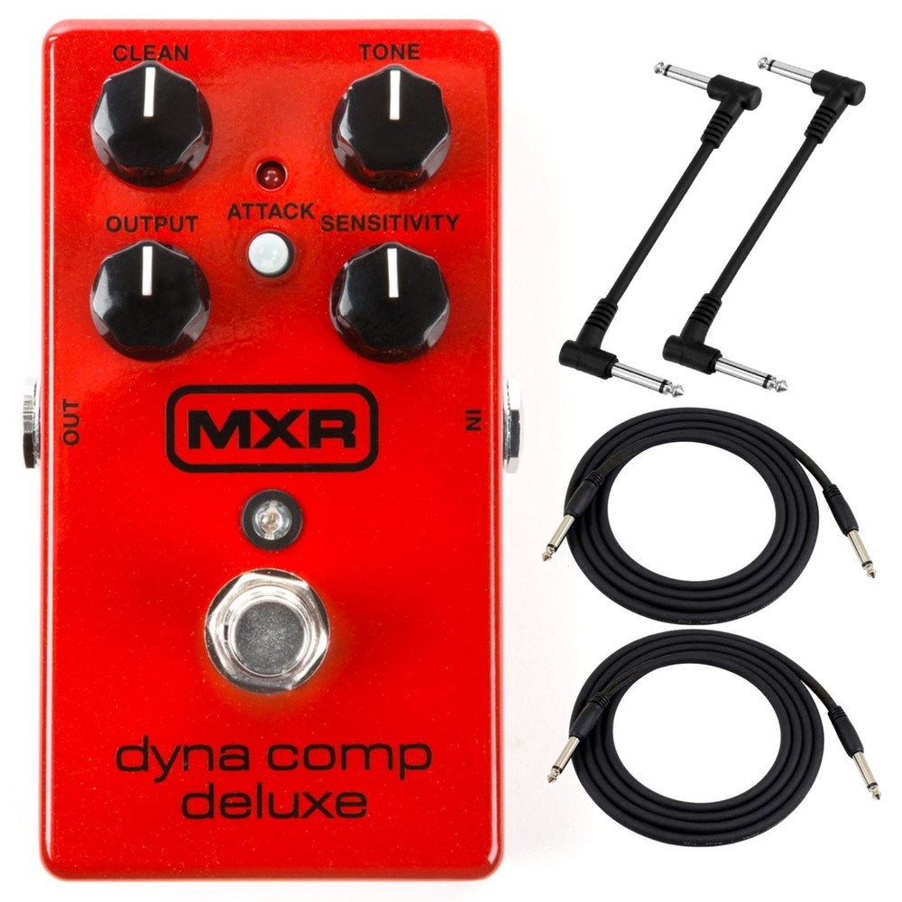 MXR M228 Dyna Comp Deluxe Compressor Effects Pedal with Cables