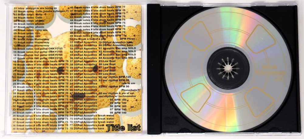 Kaeru Cafe Moca Acoustic Teddy Land #1 Sample Library/Sound Library/Sampling CD