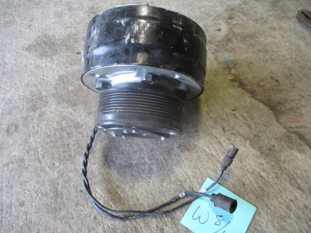 Used 2-Wire 24v AC Compressor for HMMWV, Untested-Sold as a core