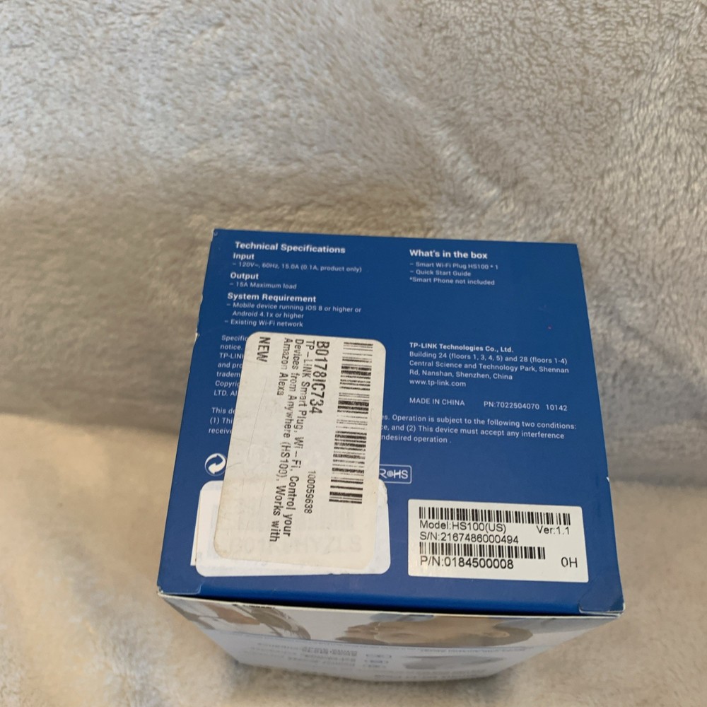 TP-Link Smart Wi-Fi Plug NIB