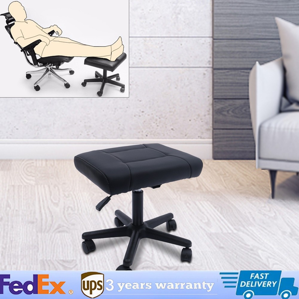 Adjustable Rolling Footrest with Wheels for Comfort and Posture Support