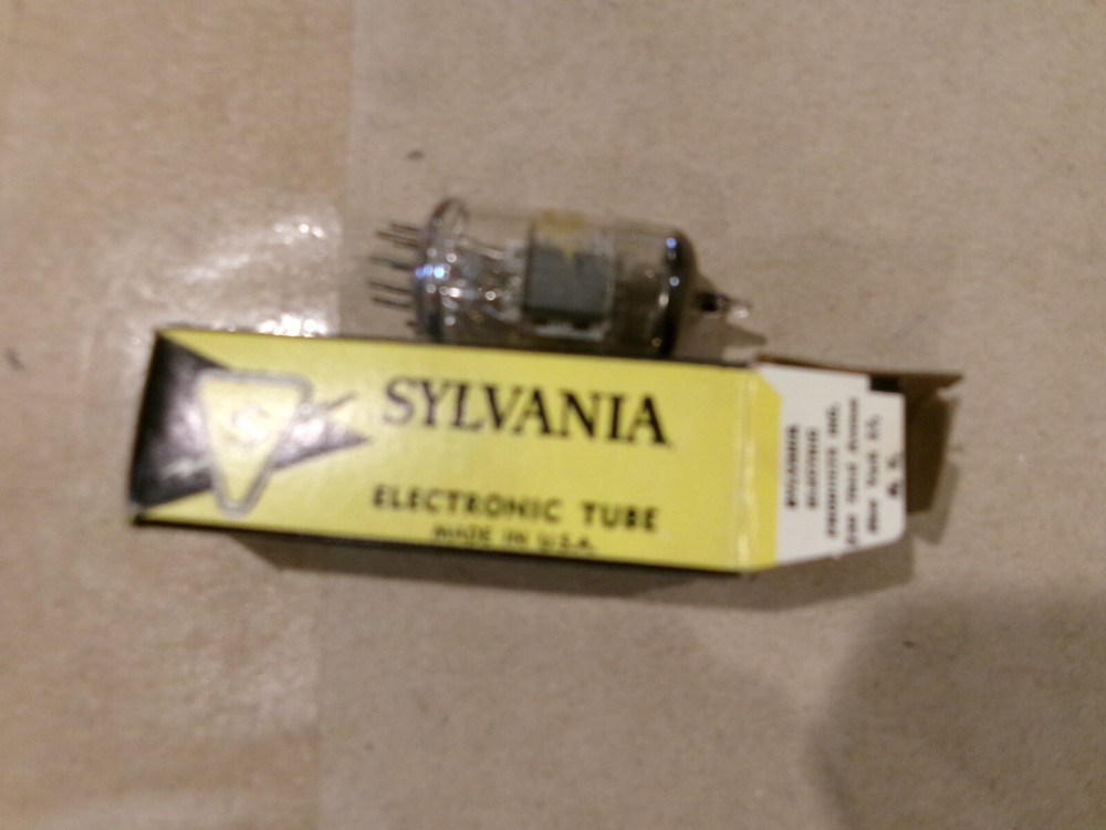 OEM VINTAGE ELECTRONIC TUBE SYLVANIA 5AN8