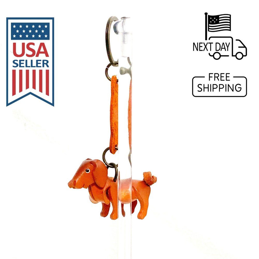 LABRADOR RETRIEVER Handmade Leather Keyring #2