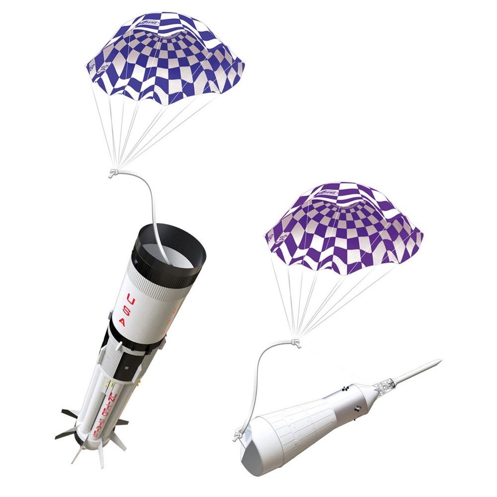 Estes Saturn 1B Flying Model Rocket Kit Skill Level Master EST7251