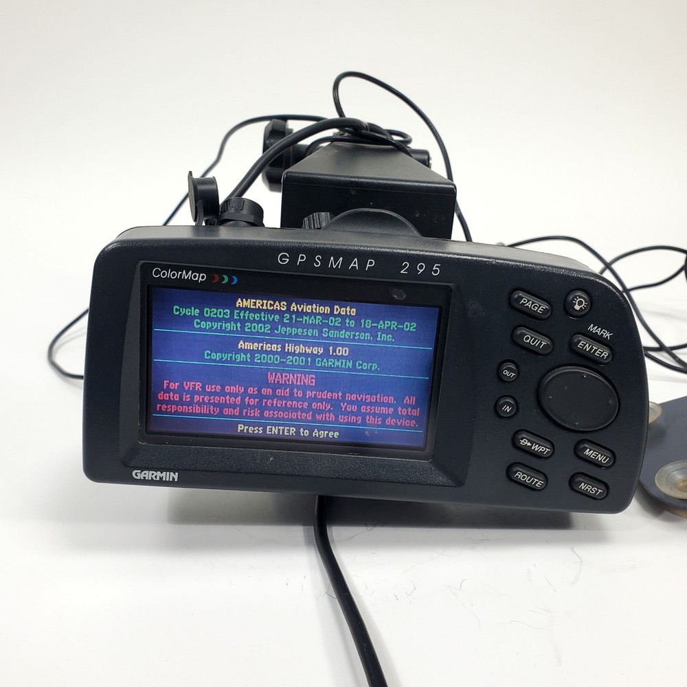 Garmin GPSMAP 295 - Tested Working w/ GA 26C Antenna
