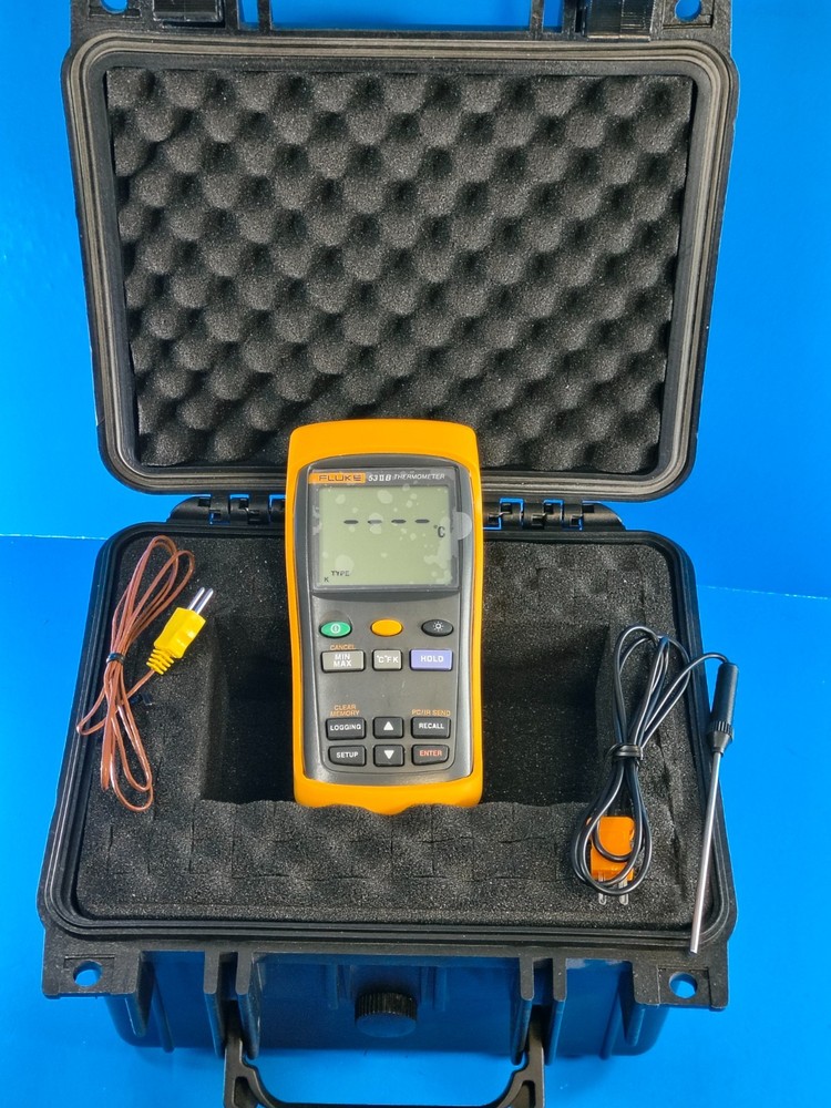 Fluke 53 II B Thermometer, Excellent, Screen Protector