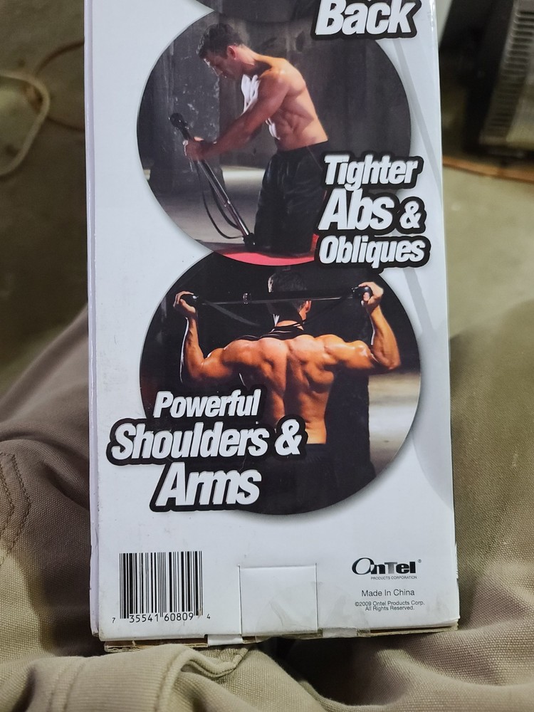 Ontel ISO 7X Isometric Workout Bar - Silver