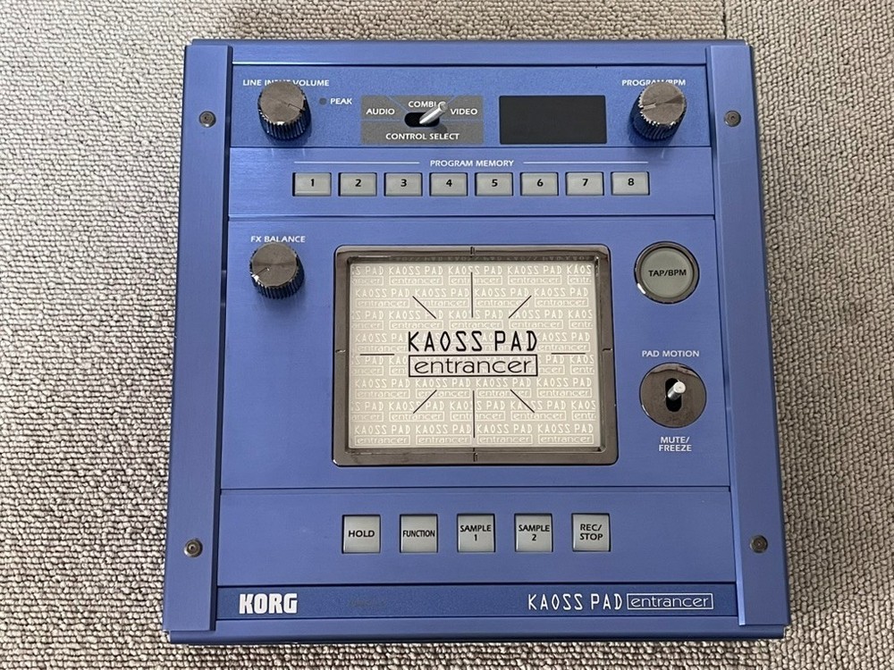 Korg Kaoss Pad Entrancer KPE1 Audio/Video Processor with Original Box Tested