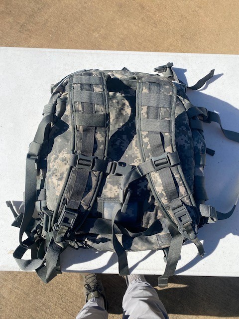 Military backpack