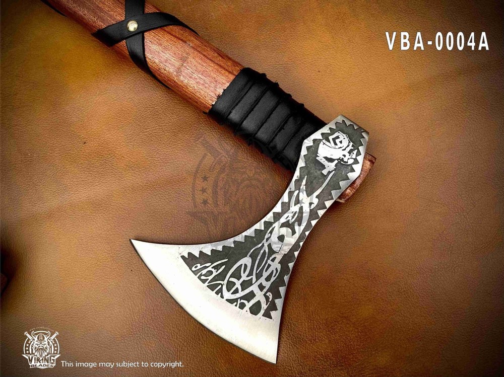 Personalized (2piecs) Engraved Viking axe gift, Custom Viking camping Battle axe