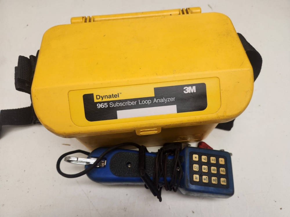 3M Dynatel 965 Subscriber Loop Analyzer & Butt Set for Line Testing