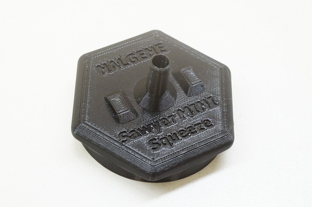 Wide Mouth Nalgene Bottle Threaded Adapter for Sawyer MINI Squeeze