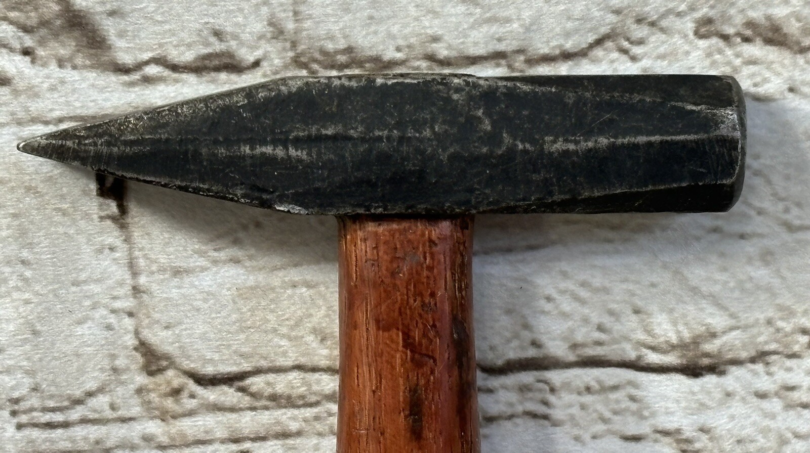 3 Vintage Wood Handled Hammers Stanley 308B Ball Peen, Claw & Cross Peen