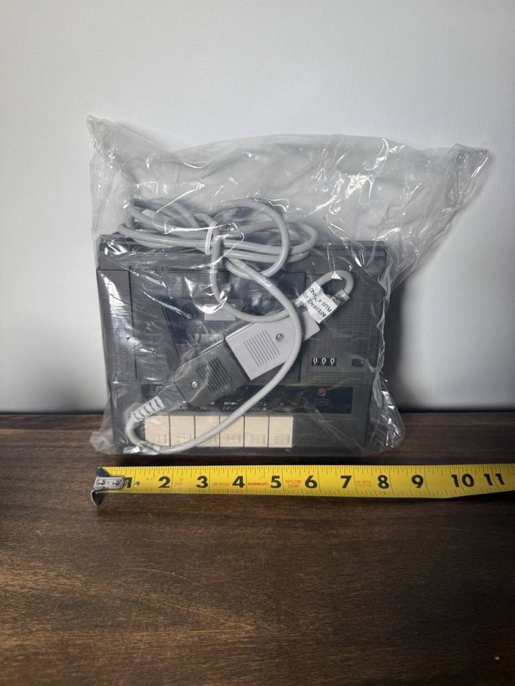 New In Plastic Data-Corder Computer Cassette And Interface - RARE Commodore