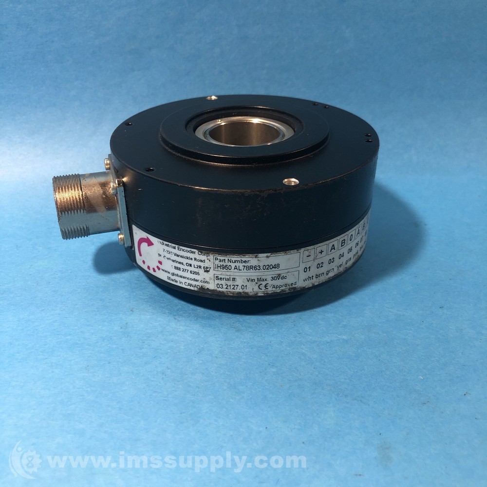 Industrial Encoder Corporation IH950.AL78R63.02048 Encoder FNIP