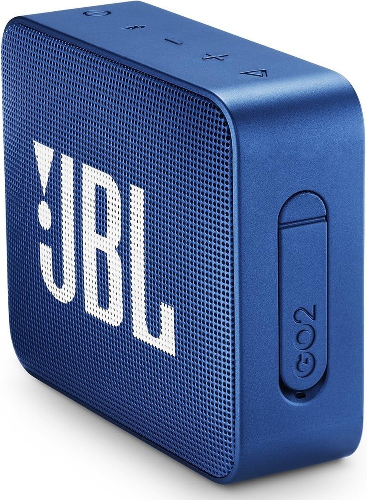 JBL GO2 - Waterproof Ultra Portable Bluetooth Speaker - Blue