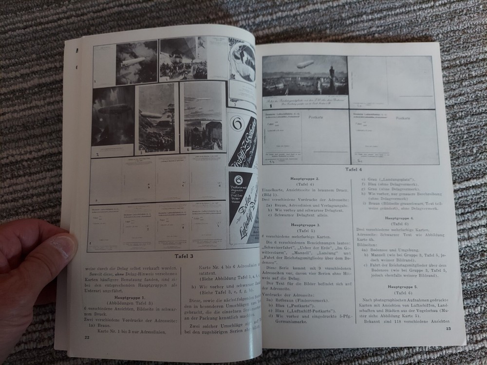 Zeppelin Postal Airmail History Booklets