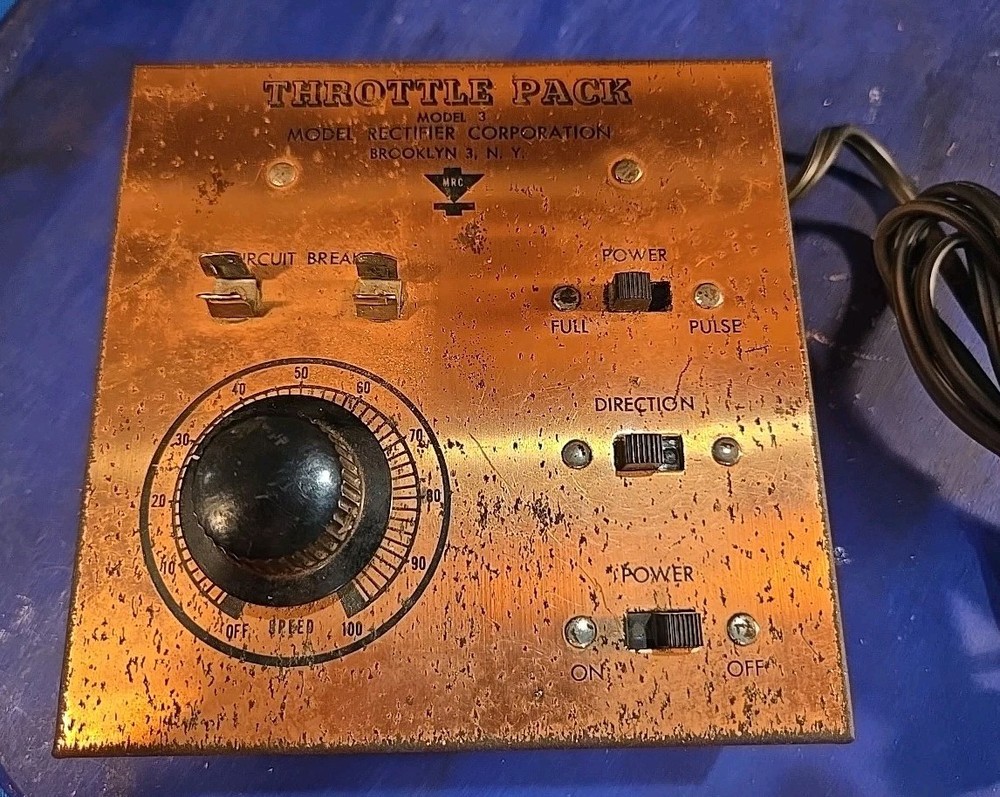 THROTTLE PACK, MODEL3, MODEL RECTIFIER CORPORATION, Restoration, Needs Fuse