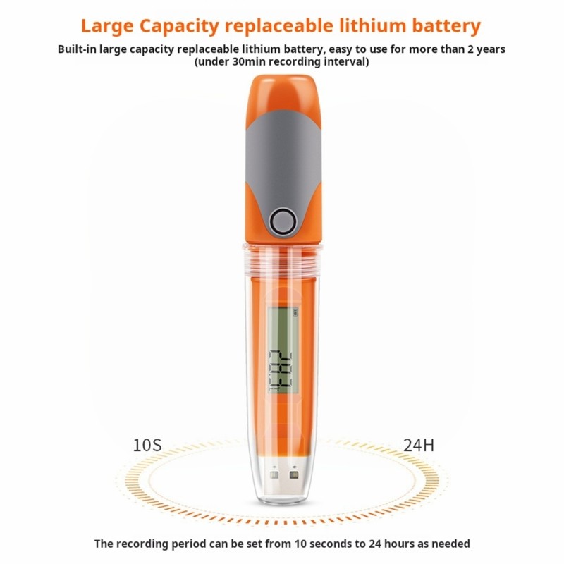 Professional Temperature Humidness Data Logger For Cold Chain With