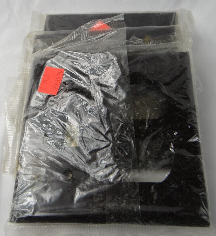 Brown Switch Plates 2 Gang, 1 Duplex Device Combo, 1 Toggle Switch Plate Eagle 3