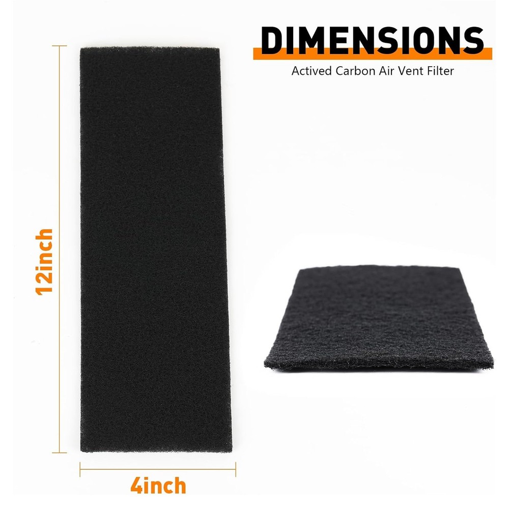 Activated Carbon Deodorizing Filter For Cat Litter Box Replacement Pet Clean Uts