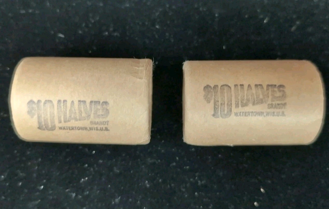 1976 PD? Kennedy Half Dollar Choice BU Roll/OBW 76P/D