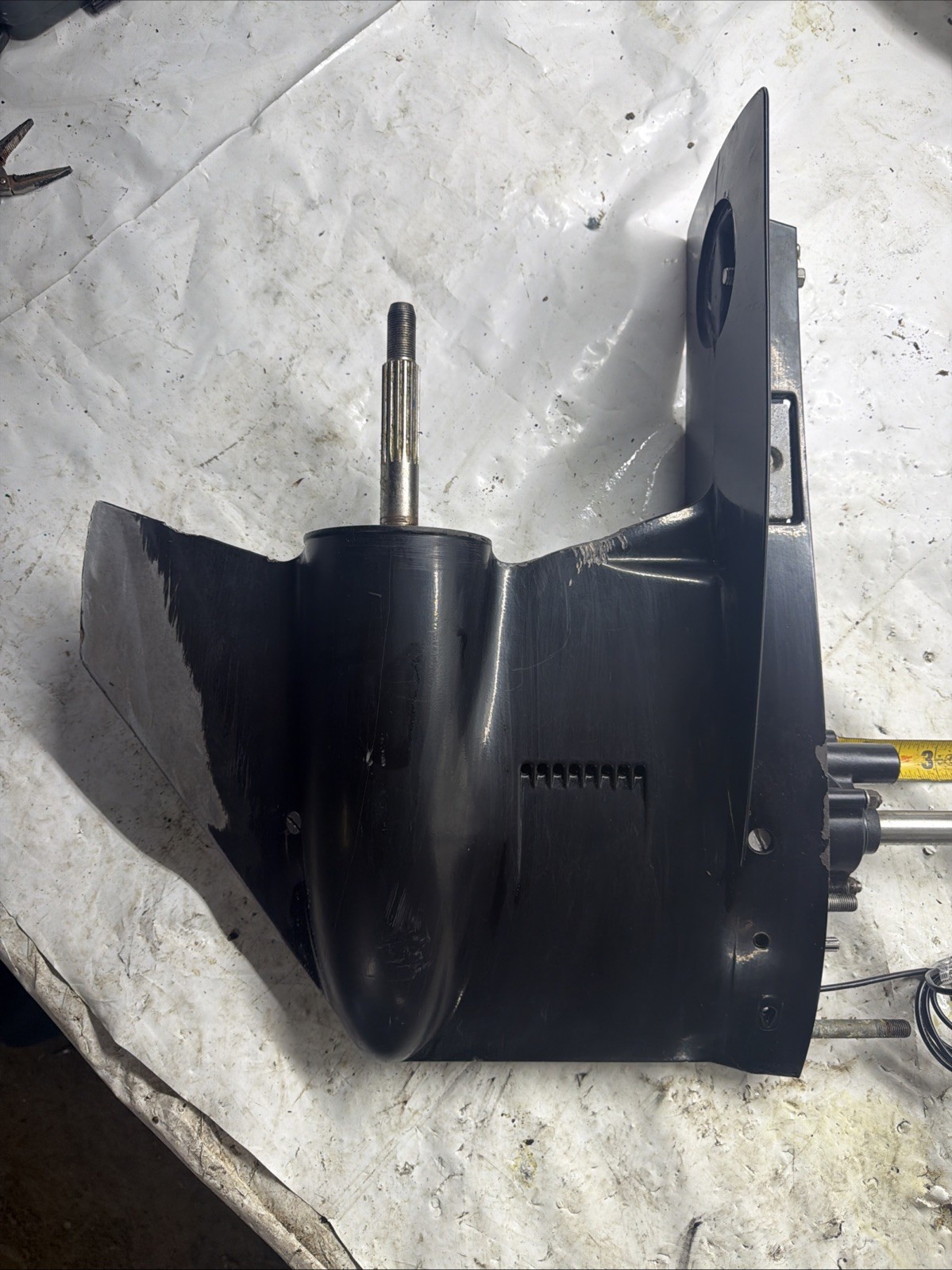 USED 135/150/175/200 hp MERCURY OUTBOARD LOWER UNIT Freshwater Low Hours